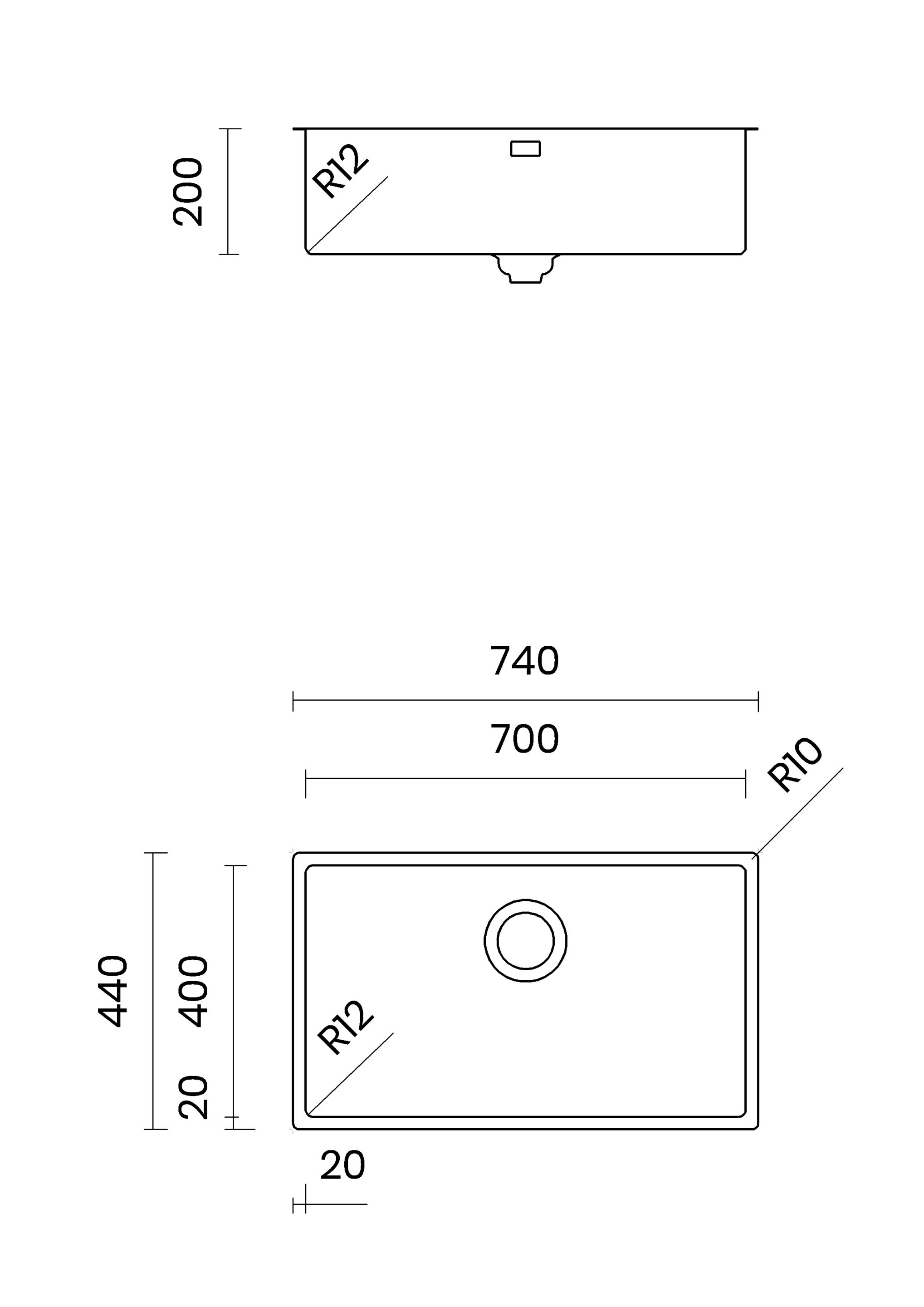 Раковина из нержавеющей стали TASCA Pura ARCH-00058990 - Вид №5
