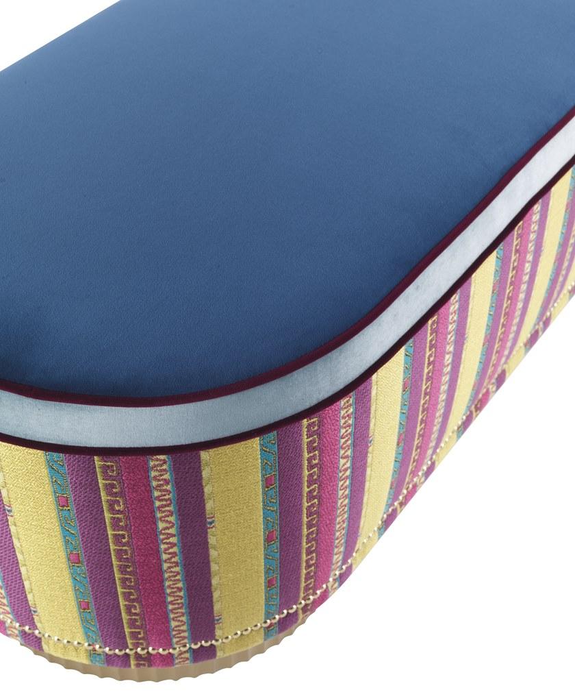 ETRO Home Interiors Мягкая бархатная скамейка Meriam E.mei.222.b - Вид №3