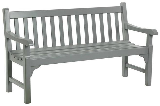 Ethimo Деревянная садовая скамейка с подлокотниками Notting hill Nhdm0500 - Вид №2