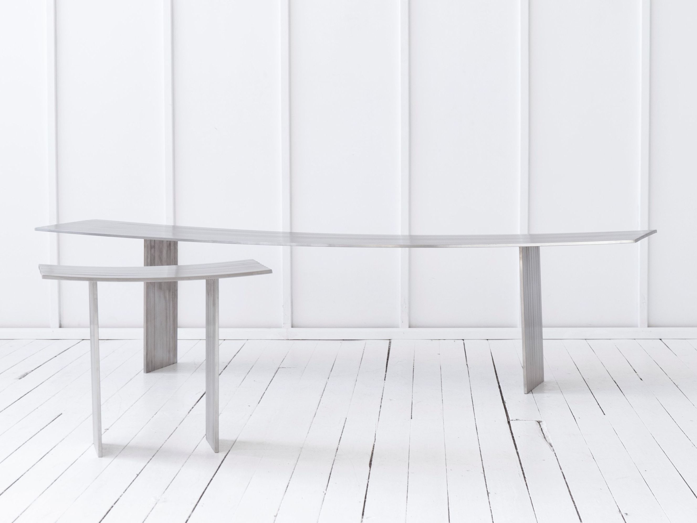 Скамья из нержавеющей стали Movimento Gallery Katryna Sadauskaite ARCH-00020335 - Вид №3