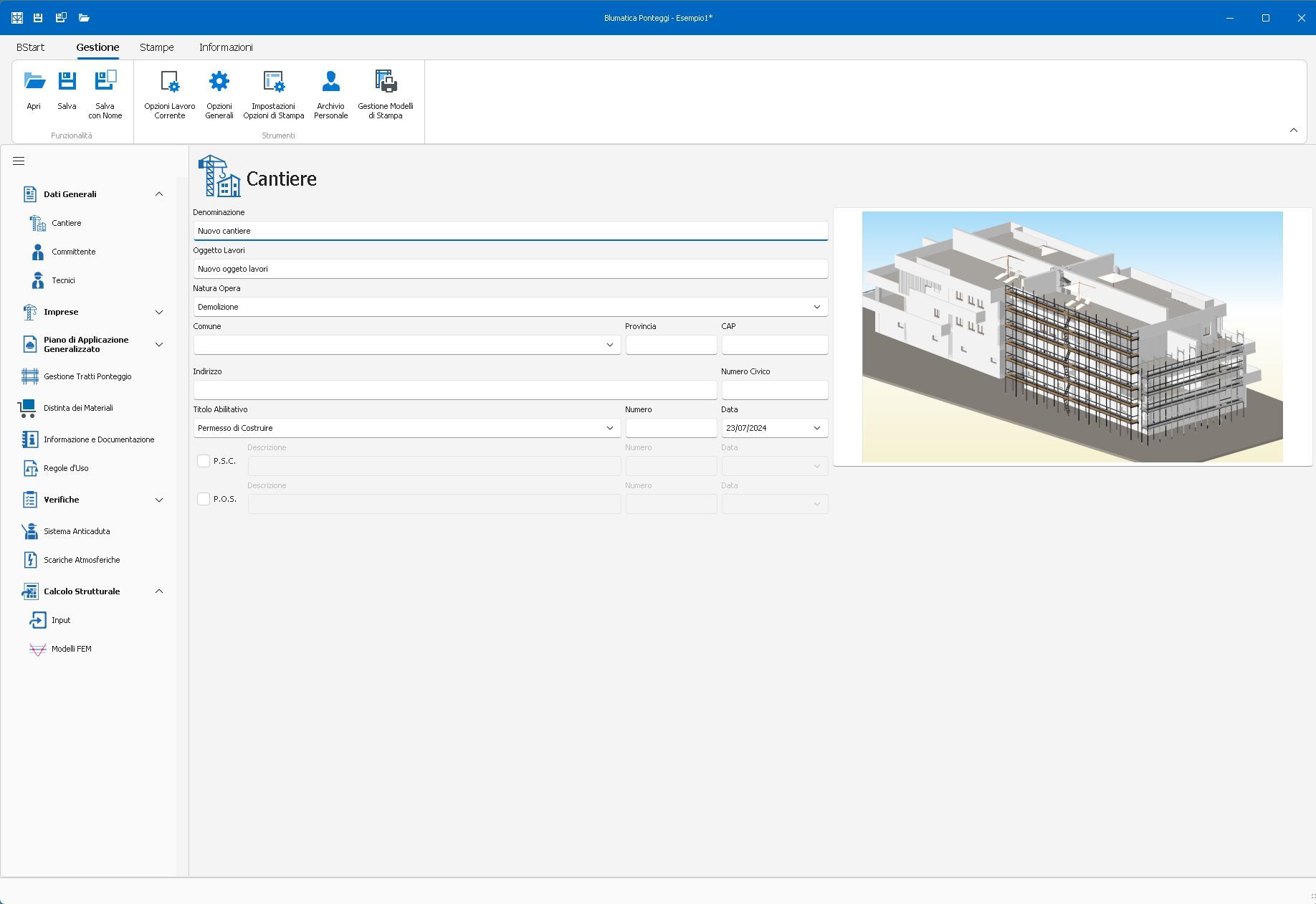 Строительные леса и редакция PIMUS (DLgs 235 03) Blumatica Blumatica Ponteggi PIMUS ARCH-00089516 - Вид №4