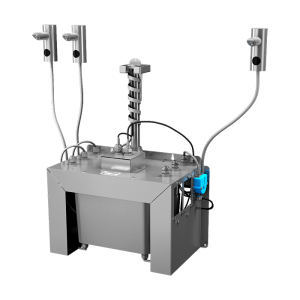 85913 Комплект 3 шт. автоматических нержавеющих дозаторов мыла на столешницу, 6 л центральный бачок для мыла, 230 В SANELA