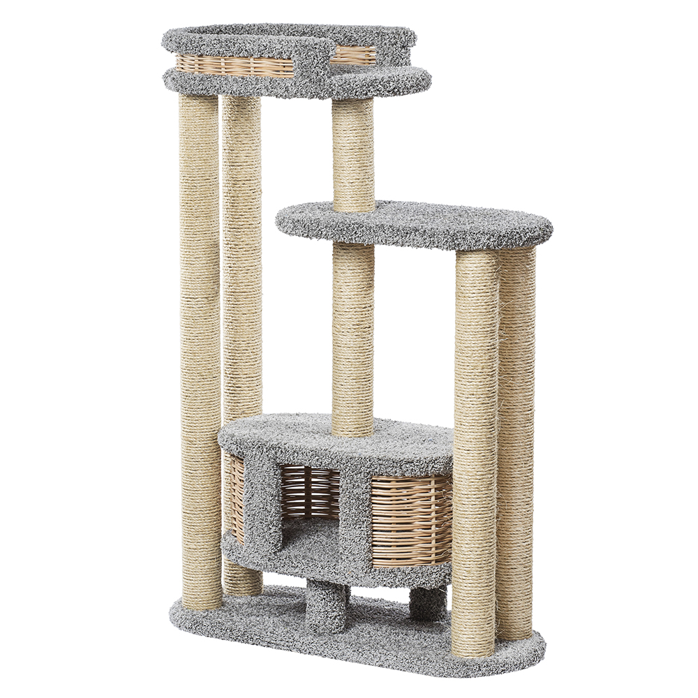 Т0039907 Домик для кошек ковролиновый Чаруша, 145см ПУШОК 