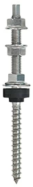 Винт NW 21 08 200 NW21 Tecfi Ø8  M8 x 200