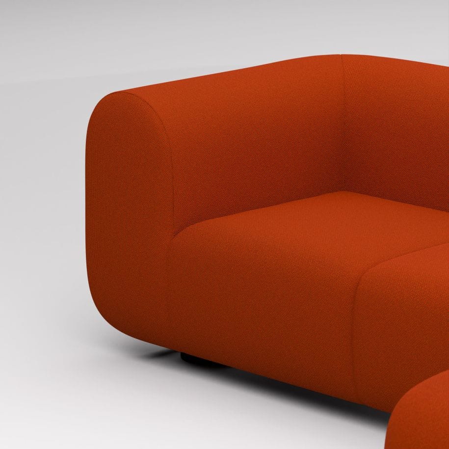 4-местный модульный тканевый диван Tom Dixon Plump sofa ARCH-00090579 - Вид №5