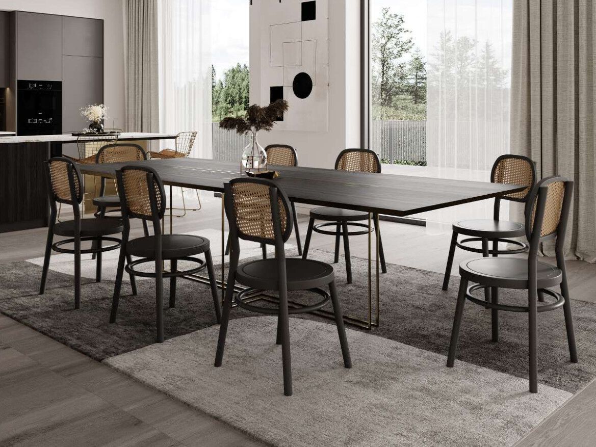 Прямоугольный деревянный обеденный стол EUPHORIA Oronero ARCH-00106627 - Вид №1