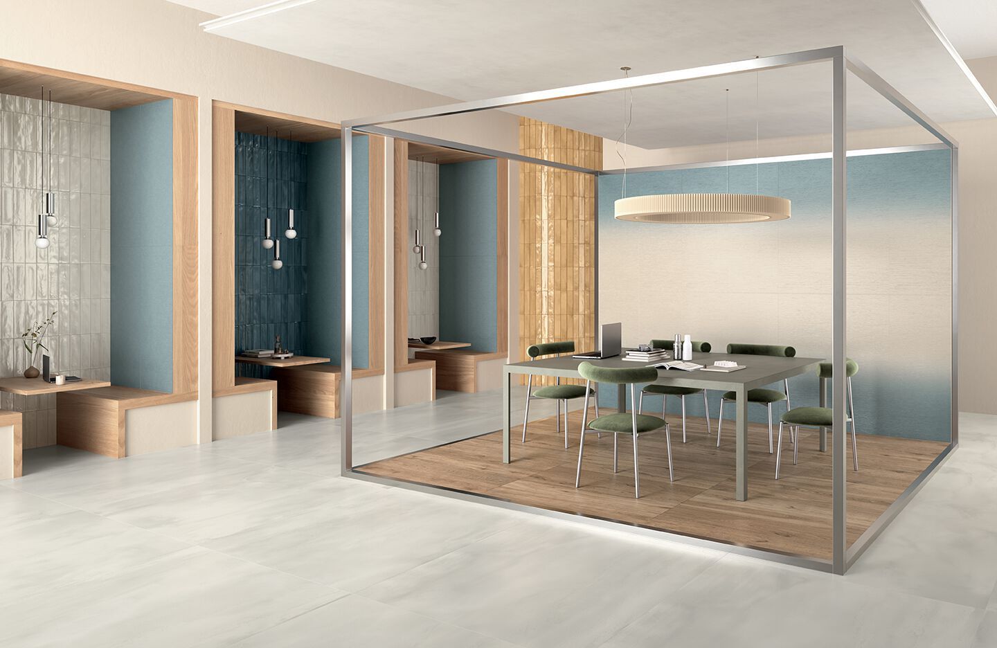 Белая паста керамическое покрытие Marca Corona Iridea ARCH-00133743 - Вид №4