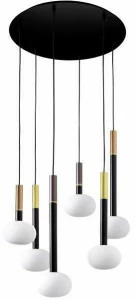 Miloox Подвесной светильник из металла и опалового стекла Mose 1744.233