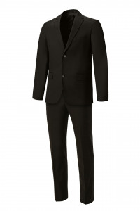 63985 Костюм мужской классический  black El-Risto  Одежда для охранных структур  размер 96 (48)/170