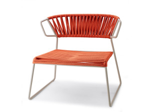 Кресло для садовых саней с морской веревкой