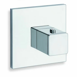 CRIXQ700 Внешние части термостатического смесителя для CRICS700 с металлической пластиной Cristina Rubinetterie