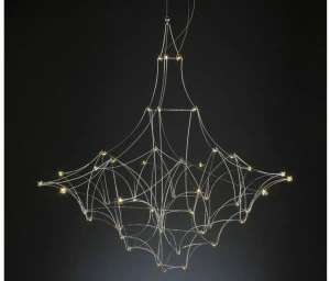 Quasar Подвесной светильник из никеля с кристаллами swarovski®