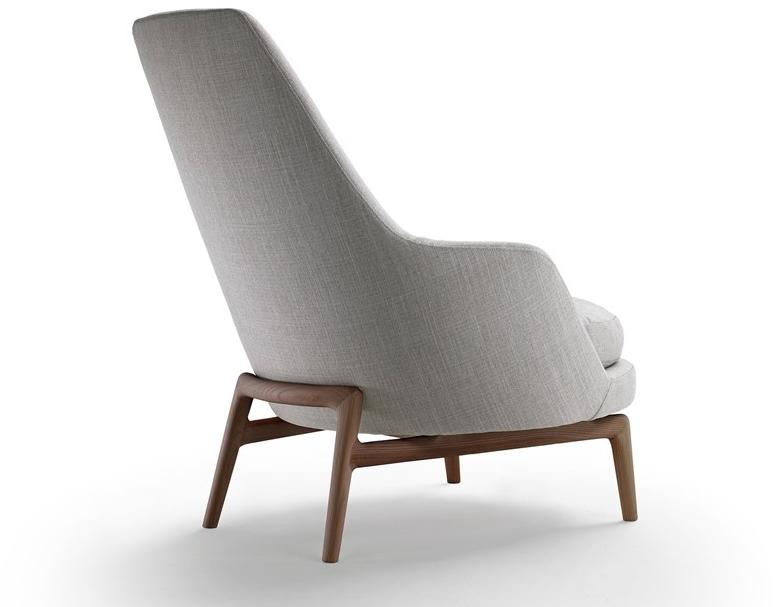 Flexform Кресло из ткани с подлокотниками Leda sun-id-1361894 - Вид №1