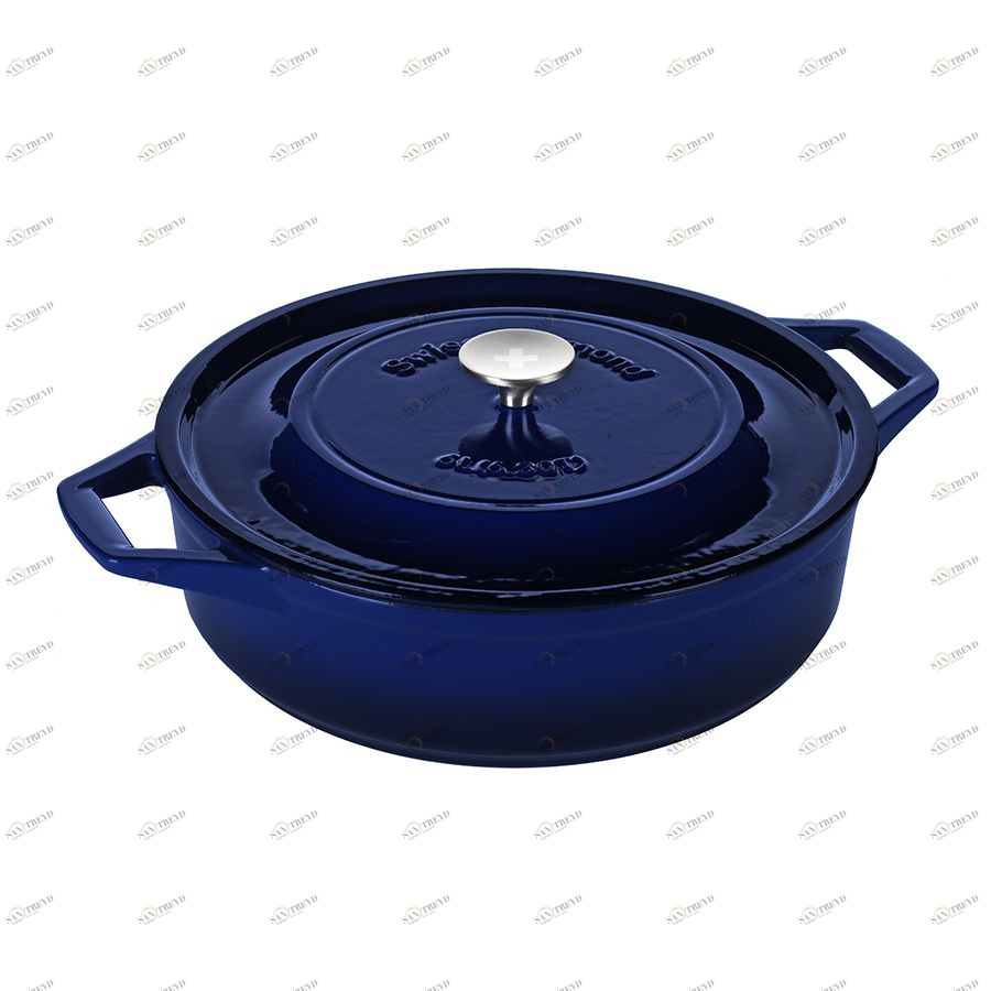 Сотейник чугунный Prestige Cast, Ø32 см, синий Swiss Diamond PC932CB