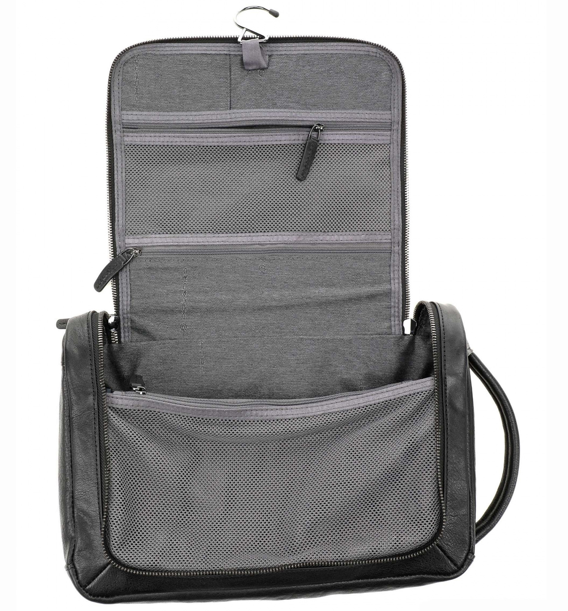 BY3853B3/N Дорожный несессер Piquadro Black Square  - Вид №2