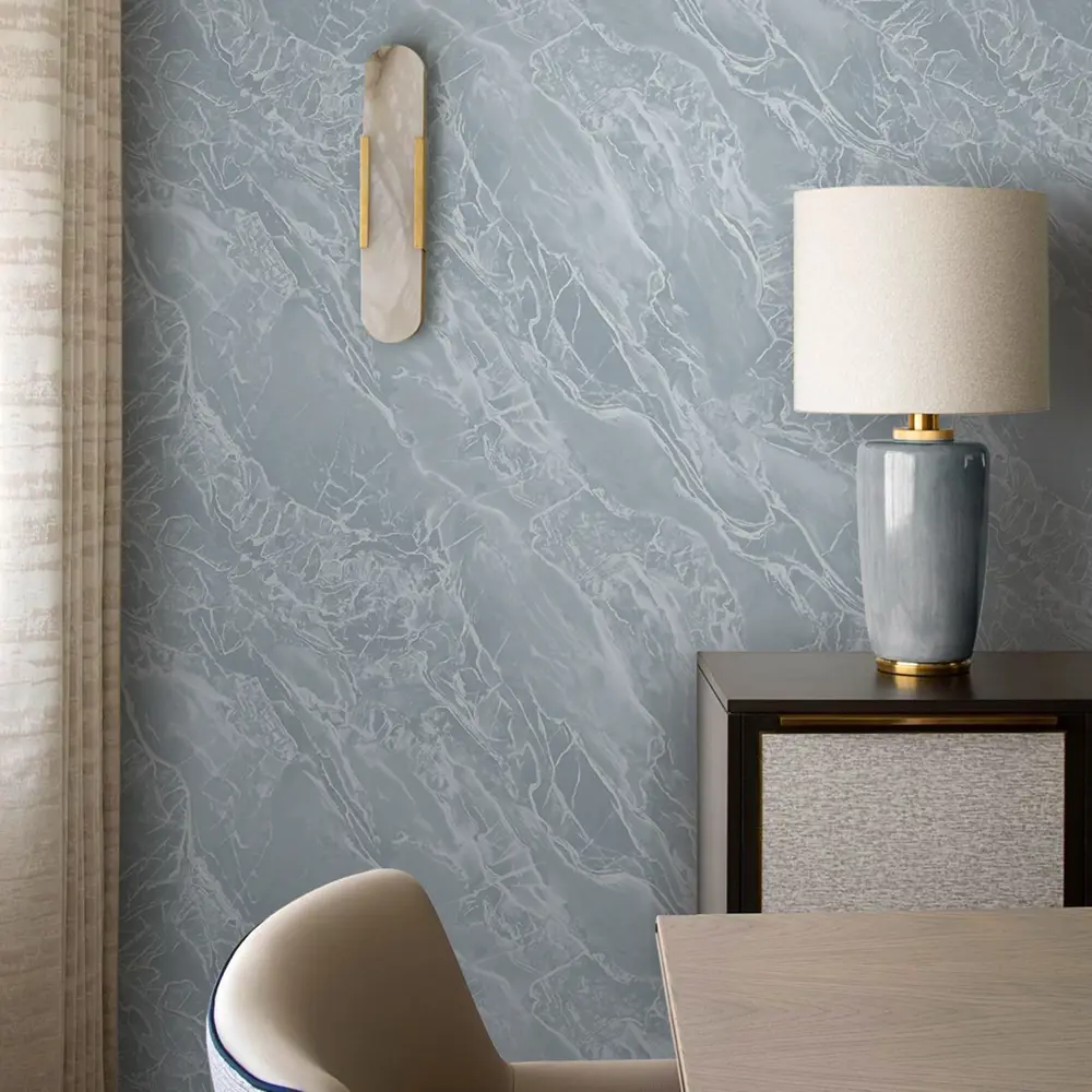 Обои флизелиновые Erismann Корфу темно-серые 1.06 м 61062-06 STLM-2033782 - Вид №4