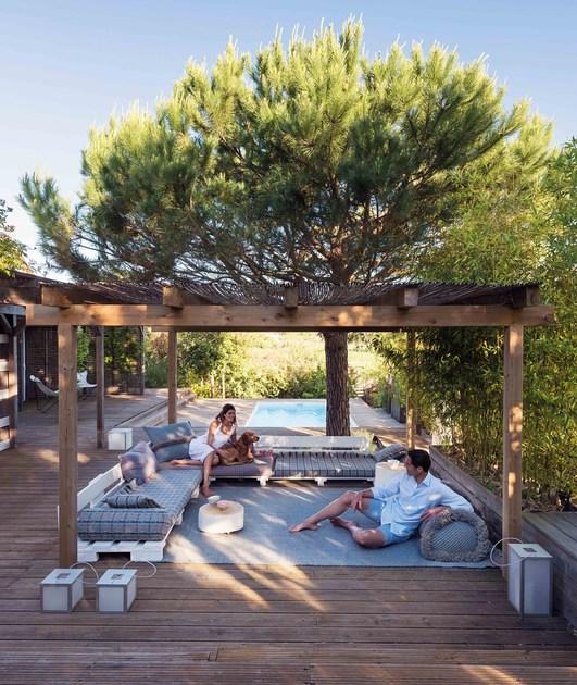 GAN Квадратная подушка из полипропилена для улицы Garden layers sun-id-1477101 - Вид №7