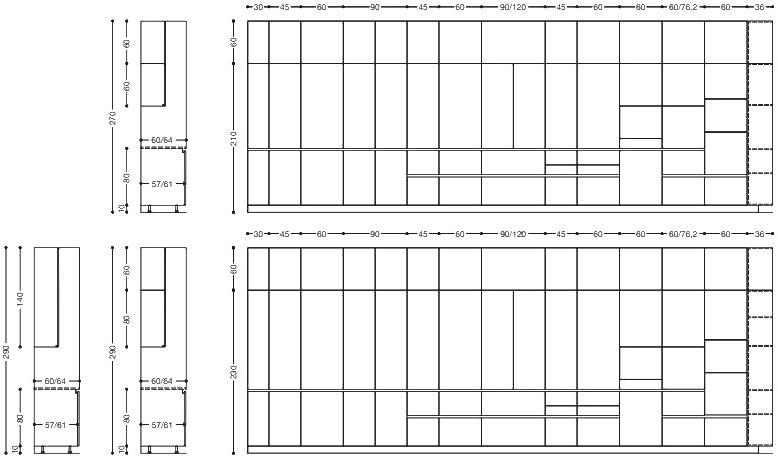 Elmar Модульная кухня с островом из алюминия и мрамора Easy sun-id-1353935 - Вид №7