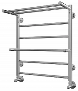 4670030723093 ЭКОНОМ Анкона с полкой П6 500х591 Полотенцесушитель TERMINUS Нержавеющая сталь