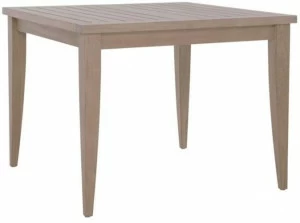 JANUS et Cie Квадратный обеденный стол из тика Relais