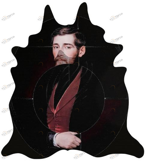 Mineheart Ковер из ткани с рисунком  Acc/067 