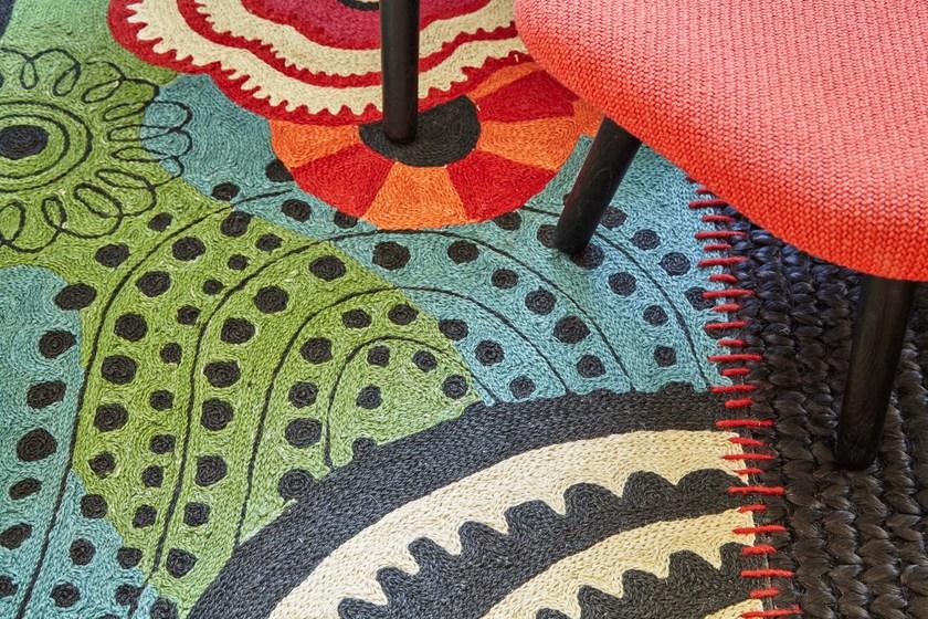 GAN Цветочный ковер из шерсти Rustic chic sun-id-1502449 - Вид №6