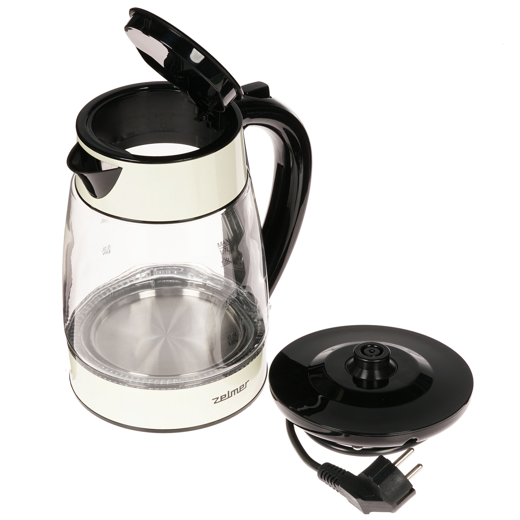 8196442 Электрочайник Zelmer ZCK8011I бежевый STDN-0125751 - Вид №4