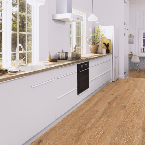 Массивная доска Boen Solid Plank Stonewed Old Grey Дуб Натур с брашью (Текстурированная) 800-2220х137 мм OGCA4KWD - Вид №2