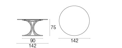 Стальной садовый стол emu Collier ARCH-00028161 - Вид №2
