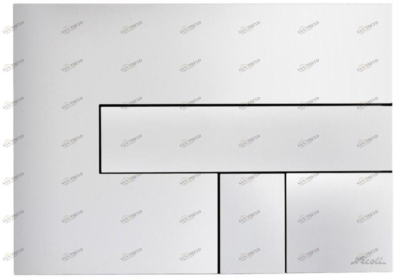 Redi Панель смыва для унитаза из пластика Nicoll P2bilos