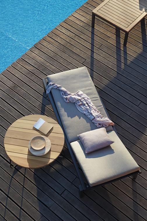 MNST1126 Шезлонг лава f10 текстиль черный Manutti Fuse - Вид №2