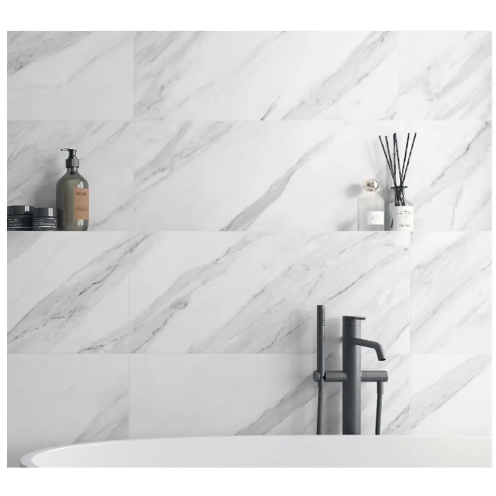 Плитка настенная Gracia Ceramica Tineo A0551Y29601, 25x60 см 1.2 м² глянцевая цвет белый 89340863 STLM-2023605 - Вид №8
