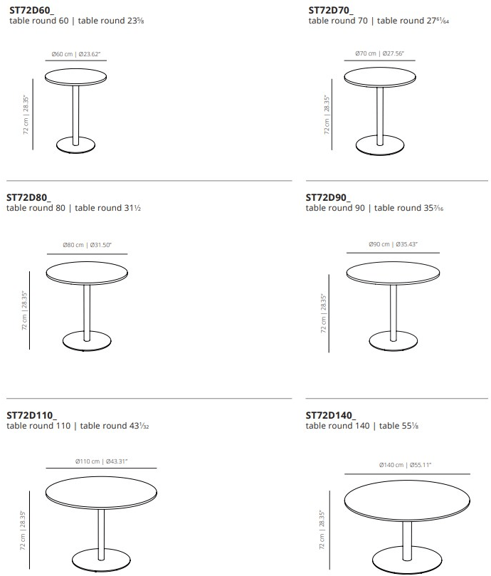Viccarbe Круглый стол по контракту Stan sun-id-1422628 - Вид №5