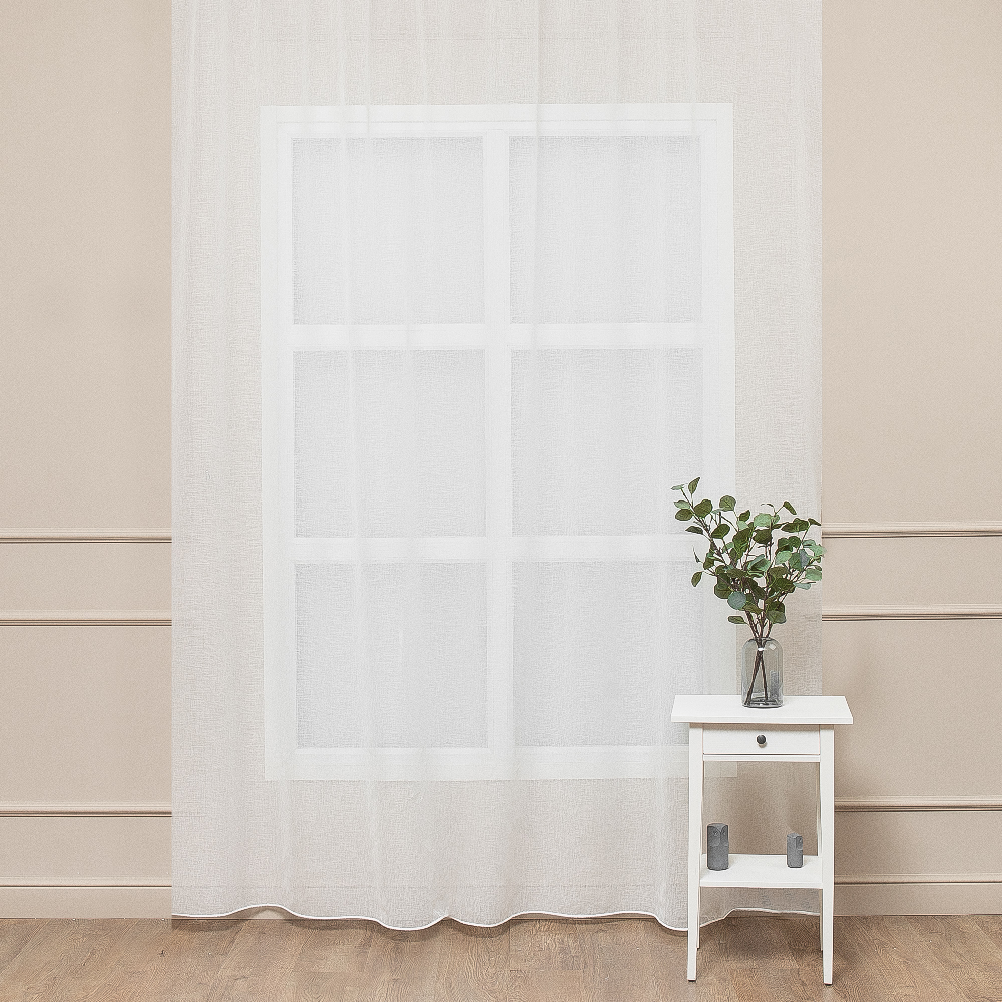 Тюль Фентези лен цвет шампань TEX REPUBLIC 85486228 STLM-0063121 - Вид №5