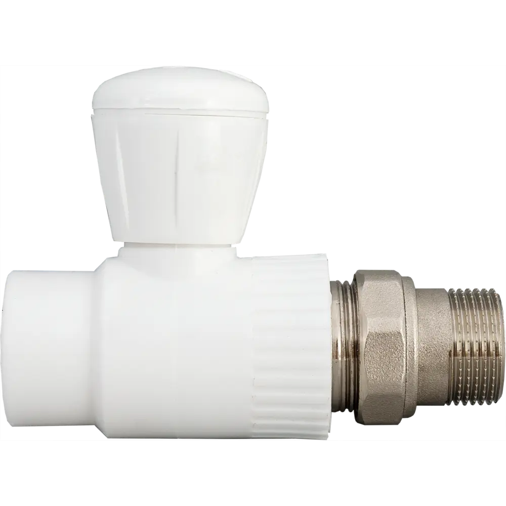 Кран для радиатора прямой РВК 25x3/4" полипропилен STLM-2165556 - Вид №1