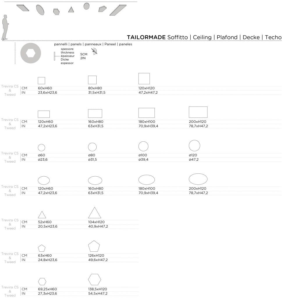 Акустическая панель из полиэфирного волокна Slalom TAILOR MADE ARCH-00057040 - Вид №3
