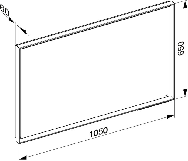 14598172000 Зеркало с подсветкой KEUCO Royal Lumos - Вид №16