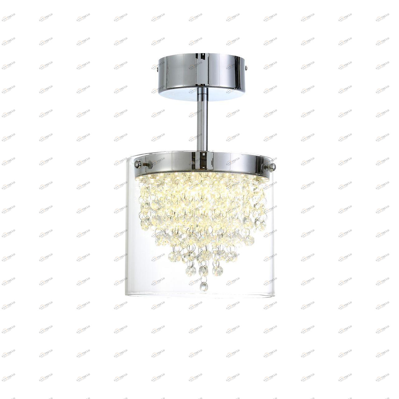 Потолочный светодиодный светильник ST Luce Racemo SL823.102.01 ST LUCE КАСКАДНЫЕ 202900 Прозрачный;хром 