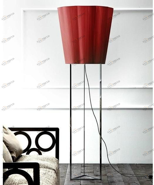 ERBA ITALIA Торшер с отраженным светом из атласа Fiore sun-id-1374495