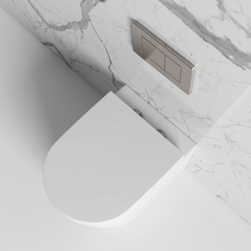 Керамический напольный туалет с пластиной и сливной кассетой LUSSO без ARCH-00145298 - Вид №3