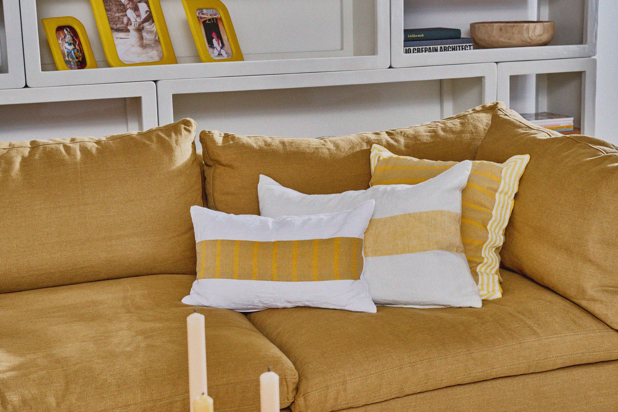 Прямоугольная льняная подушка POMAX Сен-Тропе ARCH-00072350 - Вид №10