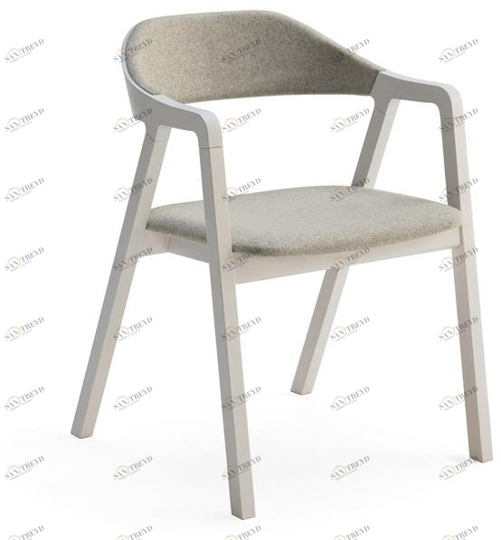 Billiani Стул из ясеня и ткани Layer 090