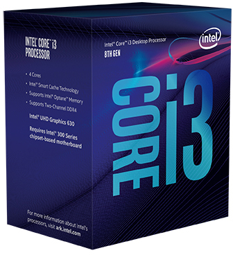 BX80684I38300SR3XY Cpu socket 1151 core i3-8300(3.70ghz/8mb) box Intel Santreyd 