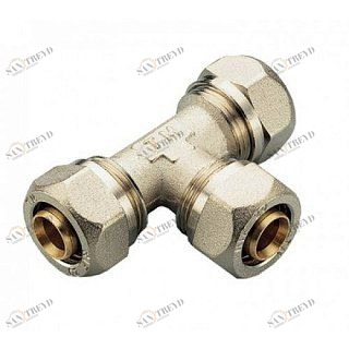 Тройник 20x20x20 TIEMME 1600009