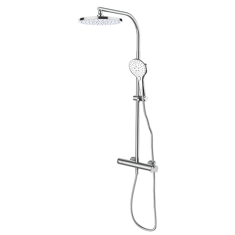 35499350 BASIC Хром Minimal Смеситель для душа с колонкой Хром GRB MIXERS 