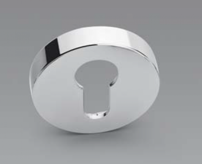 CD43GB.CM Накладка под цилиндр Rosetta CD43 GB хром матовый COLOMBO ALATO Colombo Design