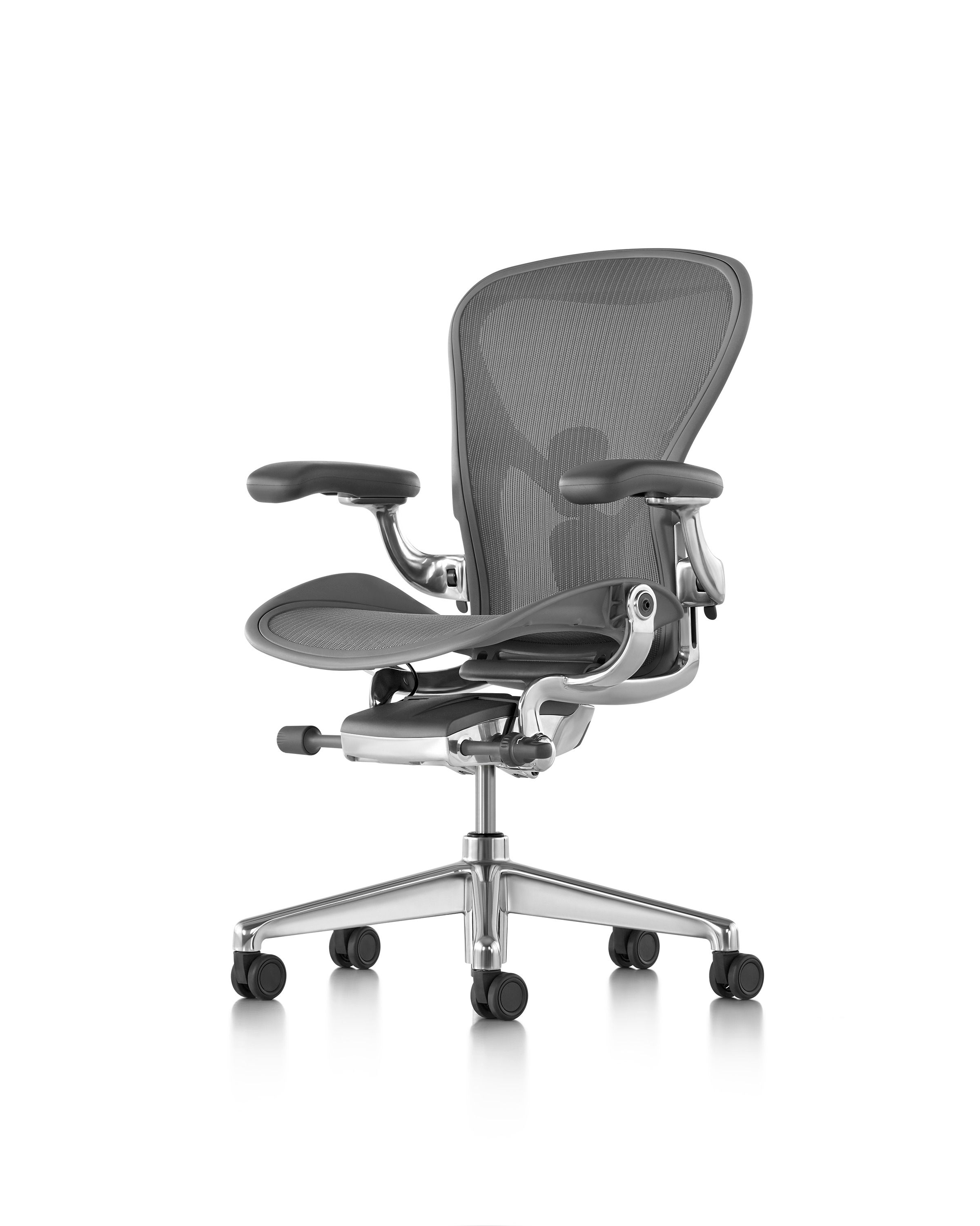 5-спицевое вращающееся офисное кресло с колесами Herman Miller Aeron ARCH-00152986 - Вид №65