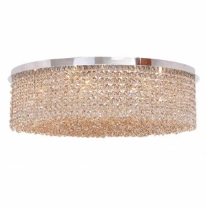 Потолочный светильник хрустальный серебристый Newport PL 10168/PL NEWPORT ДИЗАЙНЕРСКИЕ 00-3890660 Серебро