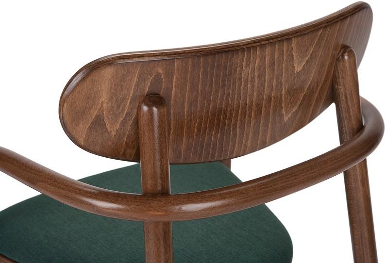 Paged Деревянный стул с подлокотниками со встроенной подушкой sun-id-1441478 - Вид №3