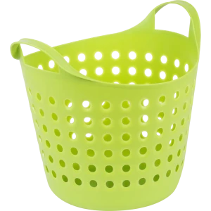 Корзина для хранения Soft 27.4x29.5x32.7 см 10 л пластик без крышки цвет зелёный